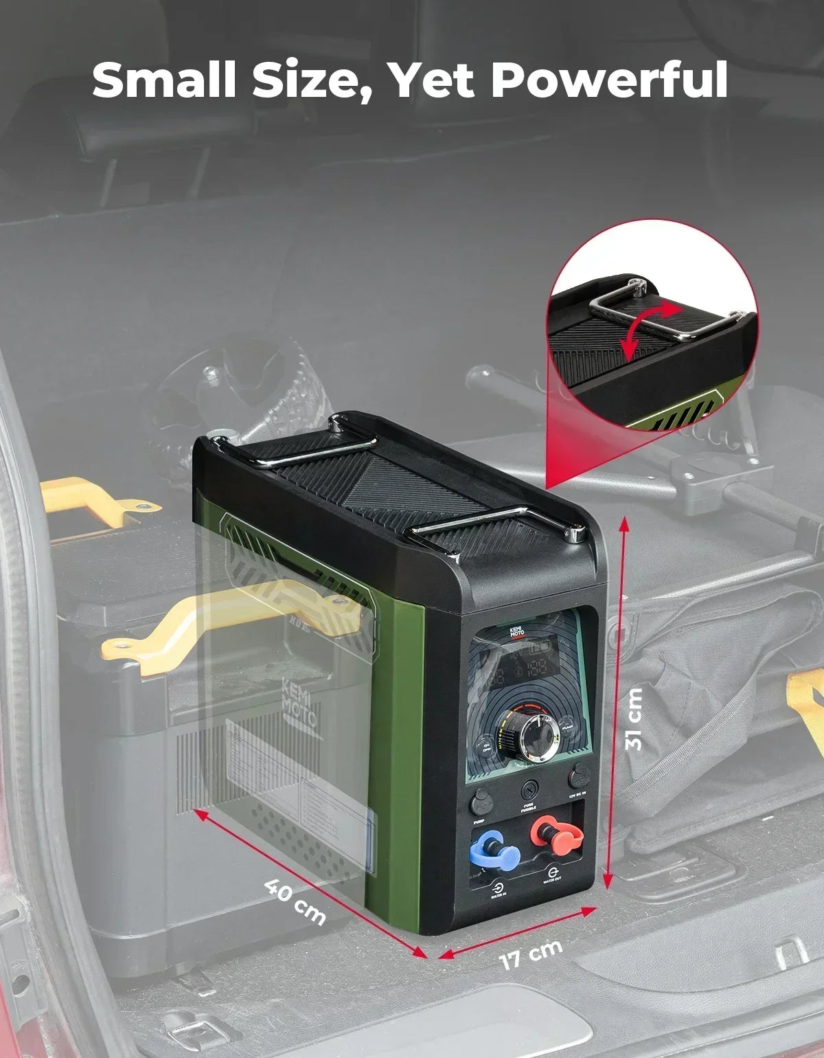 Chauffe-Eau Portable au Propane 20000 BTU