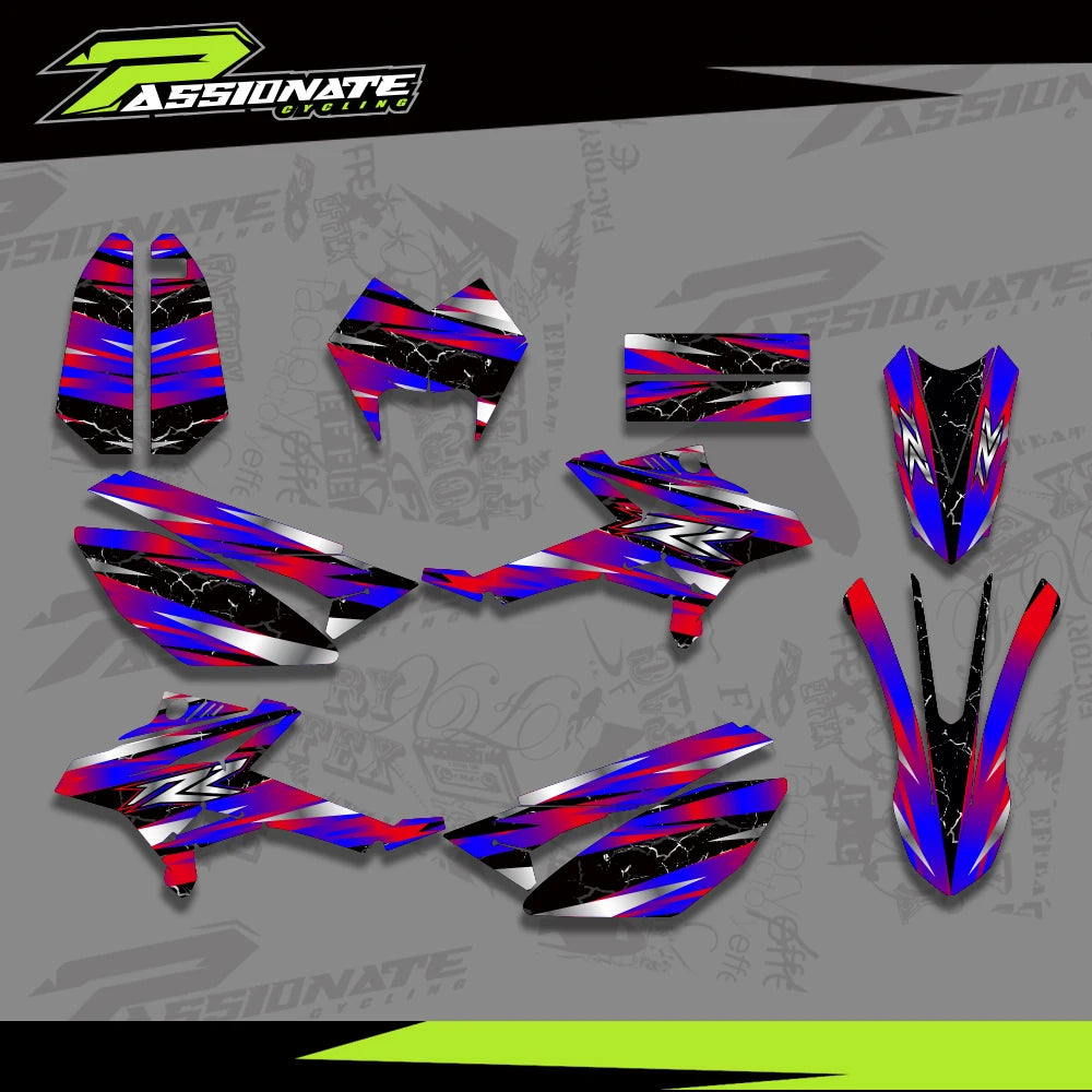Kit Déco Graphique Beta RR50 2011-2020 Style 2 (4 Designs)