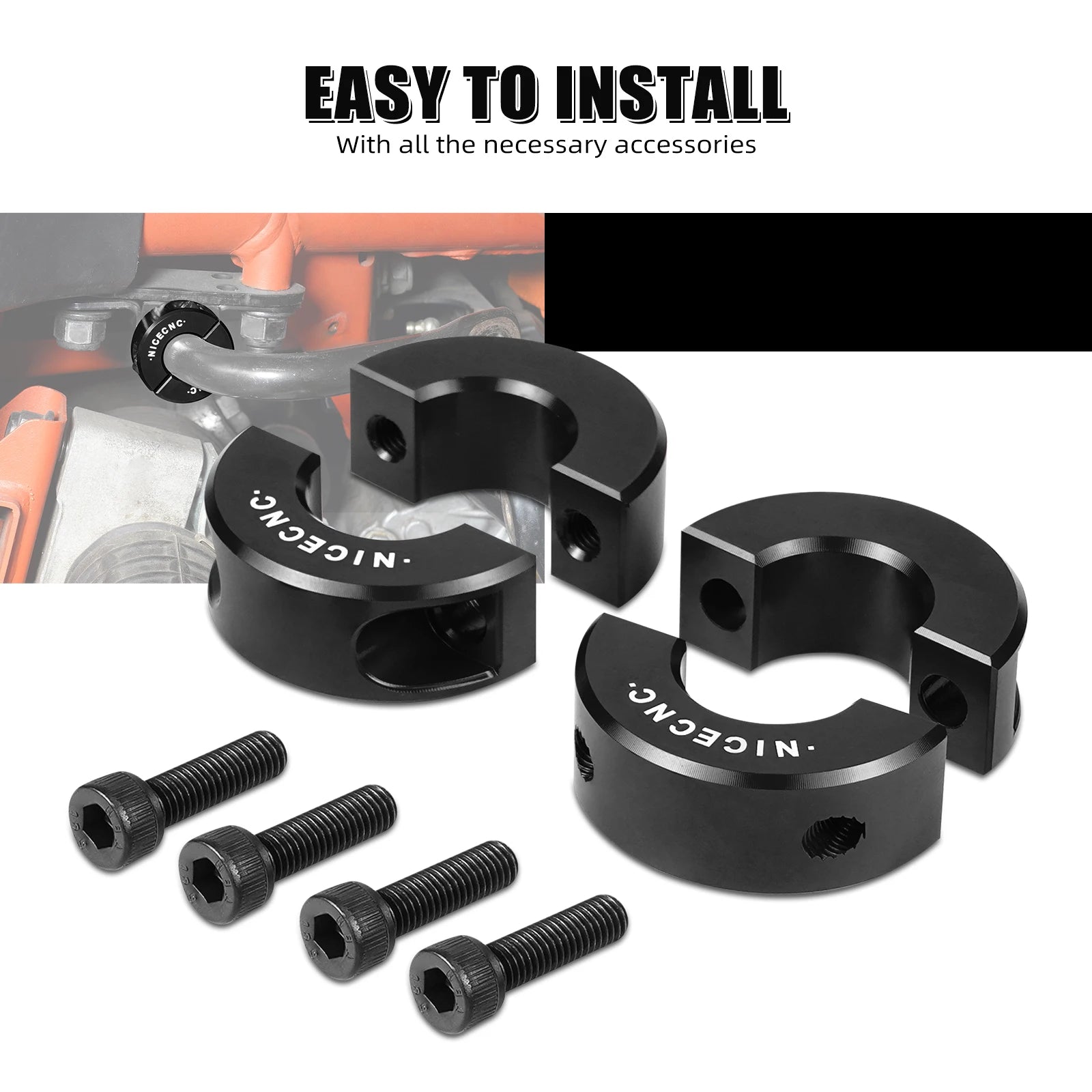 Colliers barre stabilisatrice SSV serrage