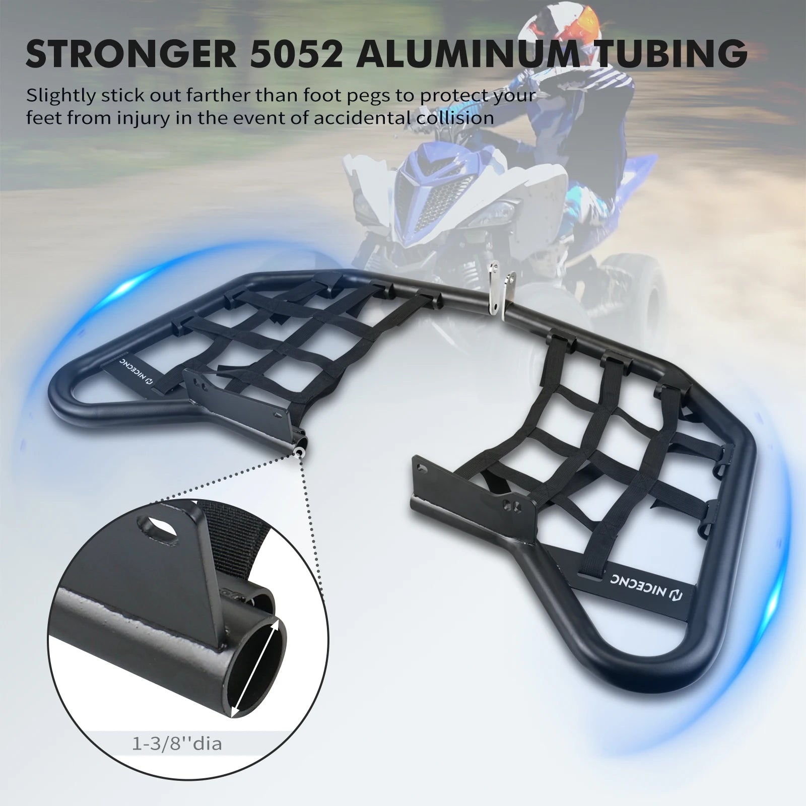 Nerf bar repose-pieds quad Raptor 700