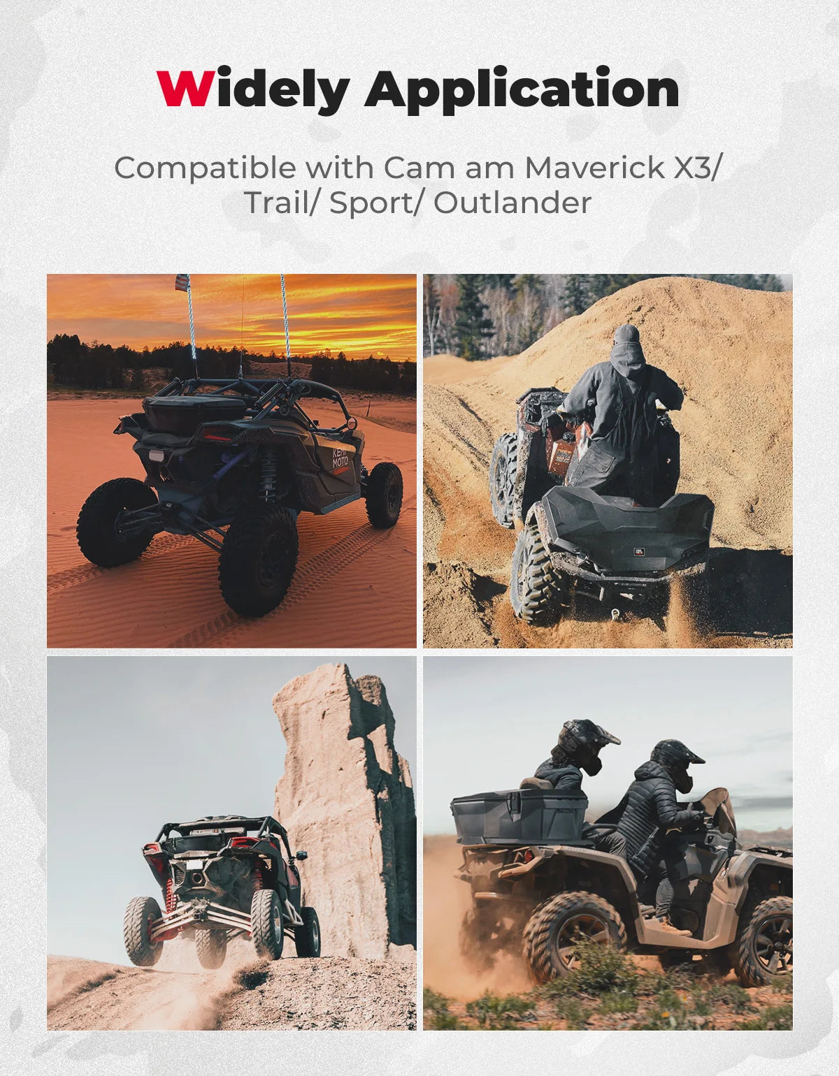 Coffre fret Can-Am Maverick X3 Max