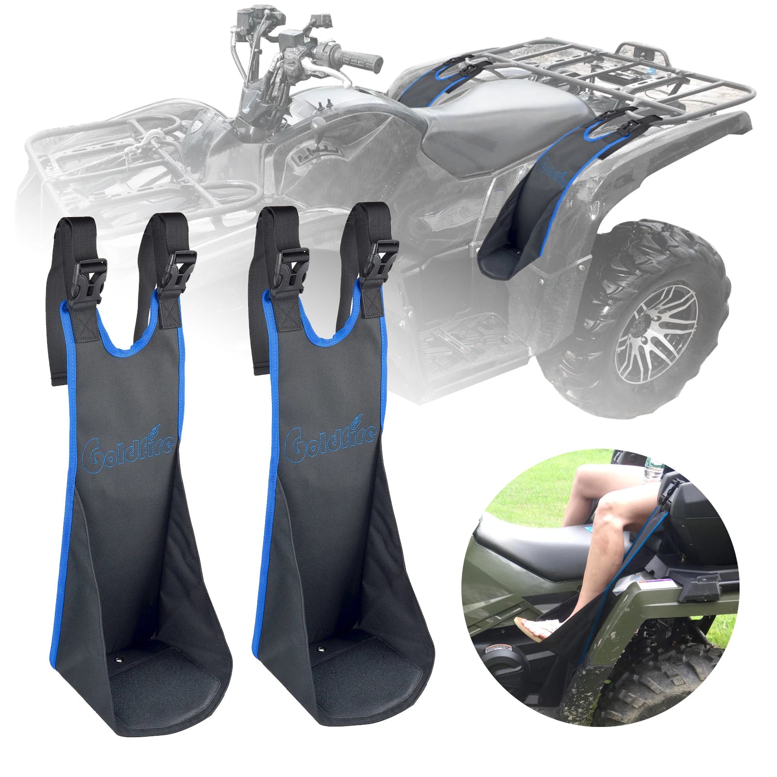 Repose-pieds passager quad universel