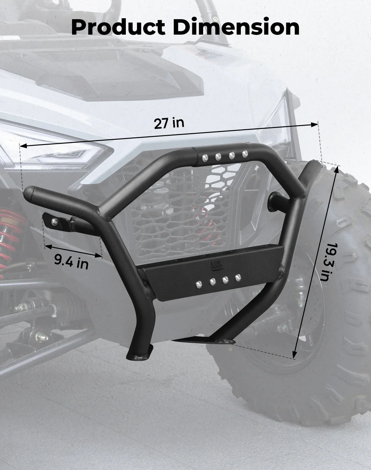 Pare-chocs quad Polaris RZR 200 2884577