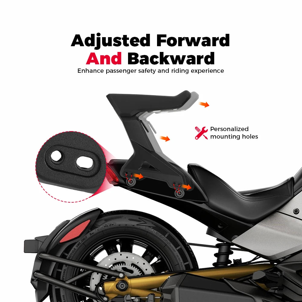Kit Accoudoirs Arrière Passager Can-Am Spyder F3