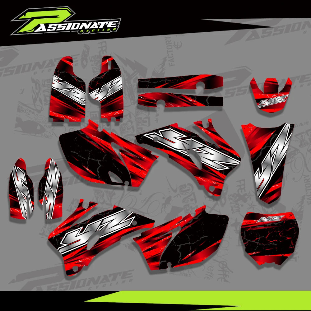 Kit Déco Graphique Yamaha YZ250F YZ450F 2006-2009 (4 Designs)
