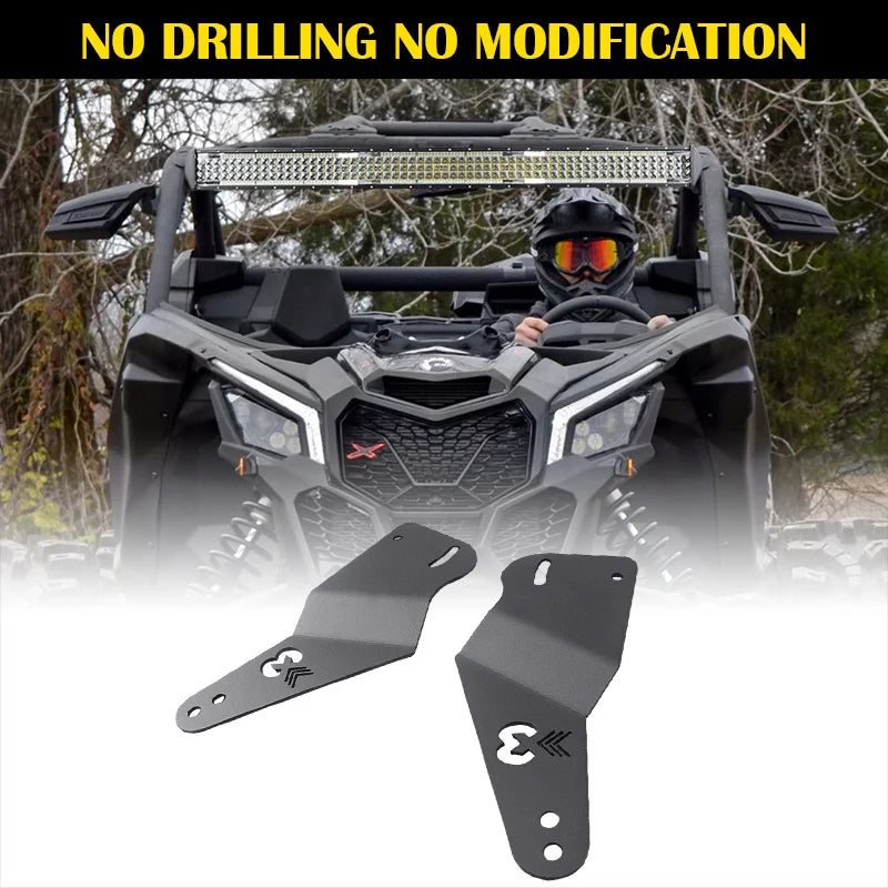 Support toit barre LED SSV installation